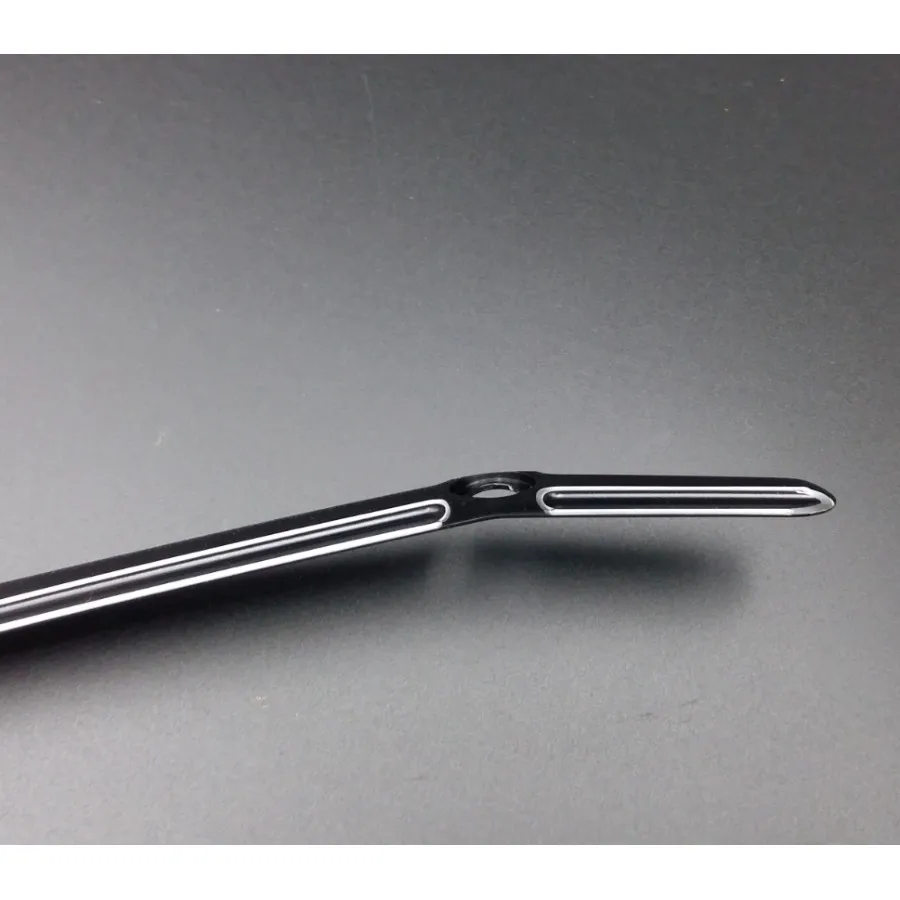 Black CNC Windshield Trim For 2014-2016 Harley Touring Electra Glide FLHTC