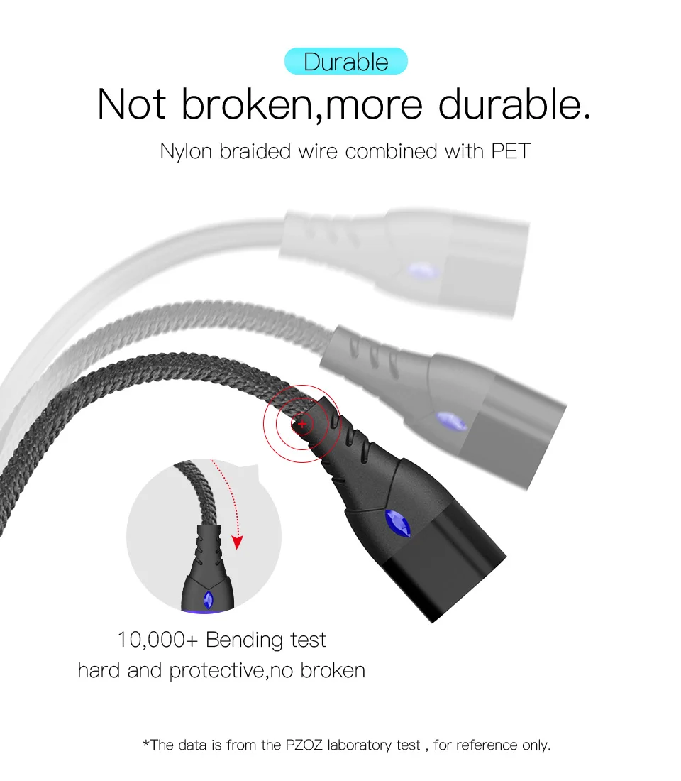 PZOZ микро USB C Магнитный кабель 5А супер быстрая зарядка телефона тип-c магнитное зарядное устройство Microusb для iPhone samsung Galaxy S10 huawei