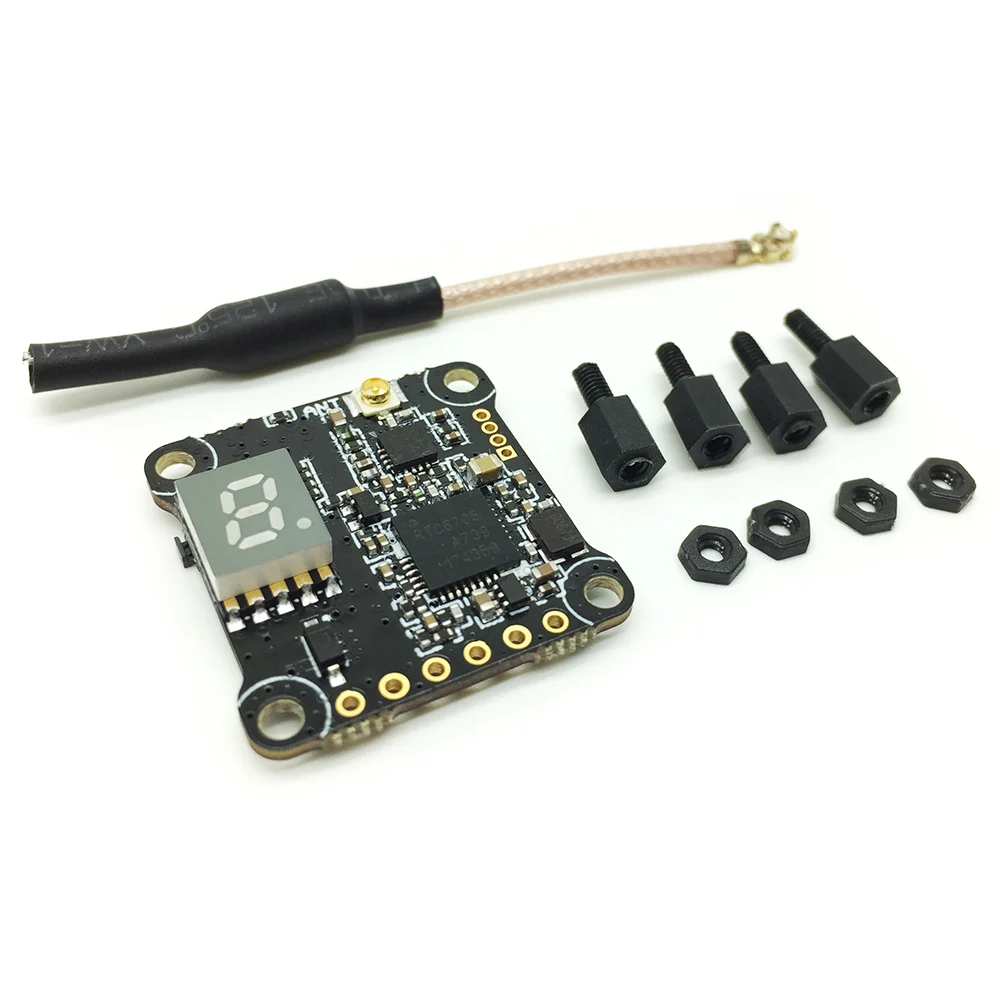 

HGLRC XJB TX20.V2 5.8G FPV 25mW/100mW/200mW/350mW Switchable Transmitter for RC Racing Quadcopter Drone