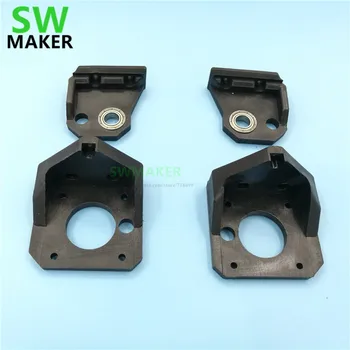 

SWMAKER 4pcs/set Z end top improved Z axis bracket bottom/top bracket kit for Prusa I3 Hephestos/MK2 rework TR8 lead screw 8mm