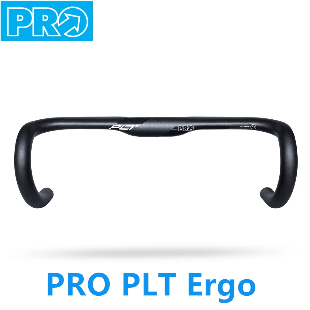 プロ PLT エルゴカーボンハンドルバー 幅400m(センターto