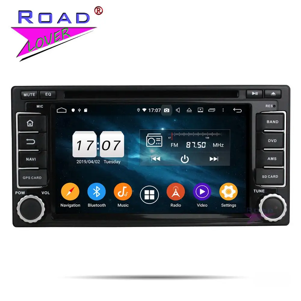 Sale Autoradio Android 9.0 Car Multimedia DVD Player For Subaru Forester Impreza 2008-2011 Stereo GPS Navigation Magnitola 2Din Radio 1