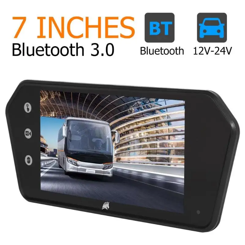 

7 inch Touch Car Rearview Mirror Monitor MP5 Player Bluetooth/USB/TF/FM