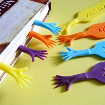 

4 pcs/lot Novelty 'Help Me' Colorful Bookmarks Plastic Cute Item Creative Gift for Kids Chidren Free Shipping