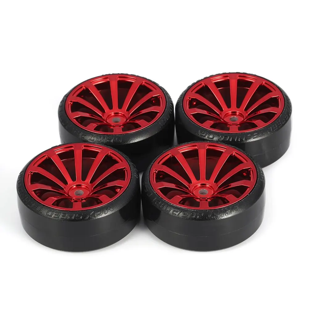 4Pcs 1/10 RC Drift Car Tire Wheel Rim Hard Wheel Tyre for Traxxas HSP Tamiya HPI Kyosho On-road Drifting Car RC Vehicle Parts 4Pcs 1/10 RC Drift Car Tire Wheel Rim Hard Wheel Tyre for Traxxas HSP Tamiya HPI Kyosho On-road Drifting Car RC Vehicle Parts