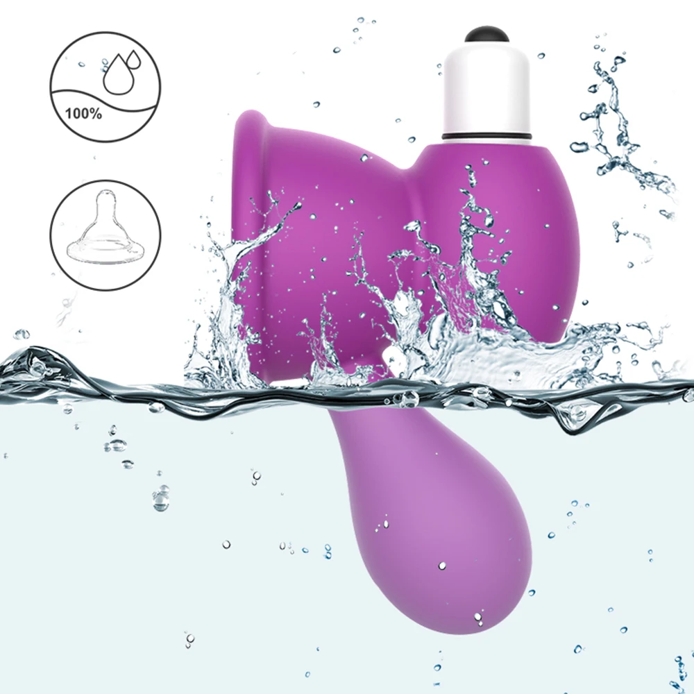 Nipple Stimulation Vibrator Breast Enhancer Nipple Sucker Breast Feeding Clitoris Massager Adults Sex Toys For Women Masturbator (13)
