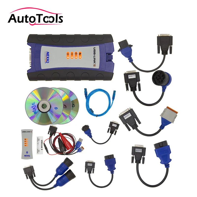 

Top Quality Nexiq 2 USB Link Auto Heavy Duty Truck Nexiq 2 Bluetooth vehicle Diagnostic Tool USB Link vehicle tools
