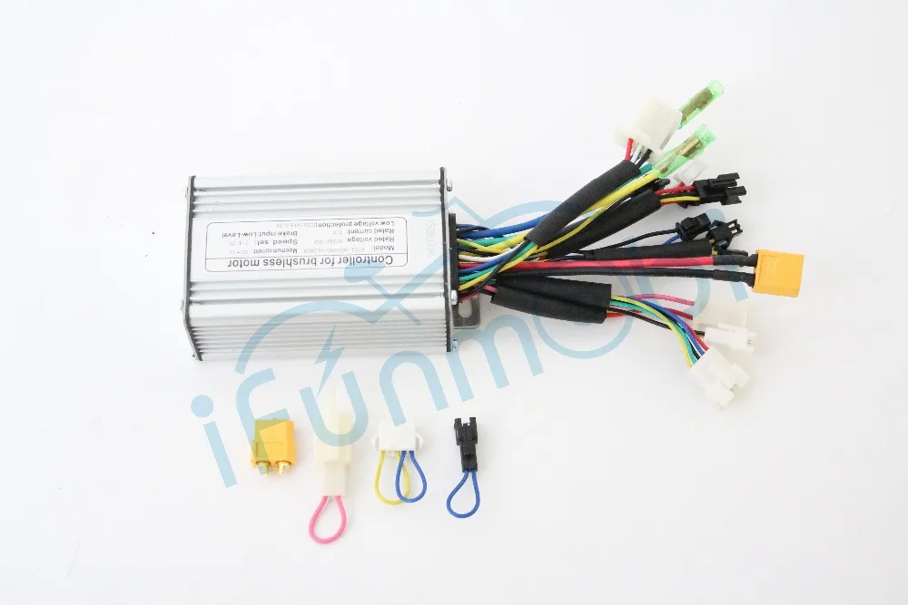 24V/36V 20A 250W/350W серебро контроллер электровелосипеда для вентильного двигателя с