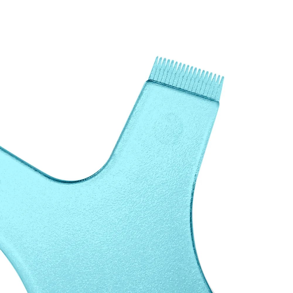 Многоразовые пластиковые мягкие щетки синего цвета для завивки ресниц, мини одноразовые кисти для макияжа ресниц, инструменты для туши с 2 головками