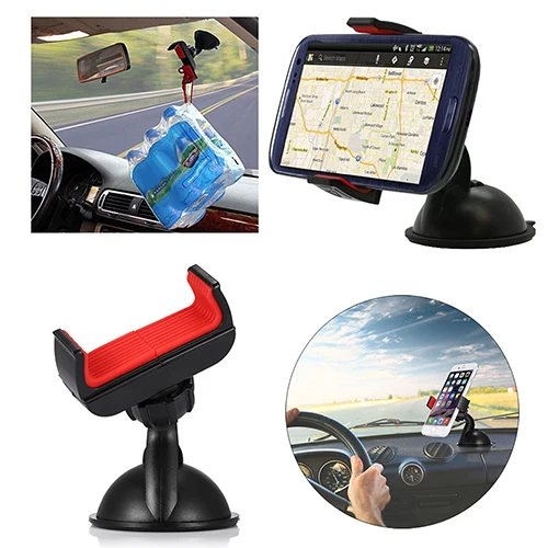 Best Offers 360 degree Rotated Car Holder Windshield Mount Bracket Stand for Mobile Cell Phone GPS Best Offers 360 degree Rotated Car Holder Windshield Mount Bracket Stand for Mobile Cell Phone GPS