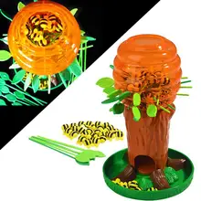 Забавная маленькая пчела дерево Интерактивная настольная игра дети тренировка мышления настольные семейные вечерние игрушки