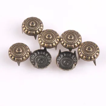 

100PCs bronze Four Brads Scrapbooking Embellishment Fastener Brads Metal Crafts For shoes Decoration CP1917