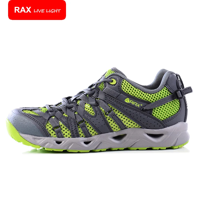 ФОТО Rax Breathable Leather Walking Male running Shoes Leather Outdoor sport Shoes Men Lightweight Men's Shoes Outdoor 21-5K013