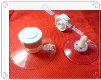 

4.8CM powerful transparent plastic screw chuck M7 screw diameter with nut