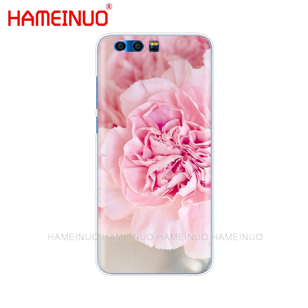 Чехол для телефона HAMEINUO с розовыми цветами и пионами чехол Huawei Honor 10 V10 4A 5A 6A 7A 6C 6X 7X