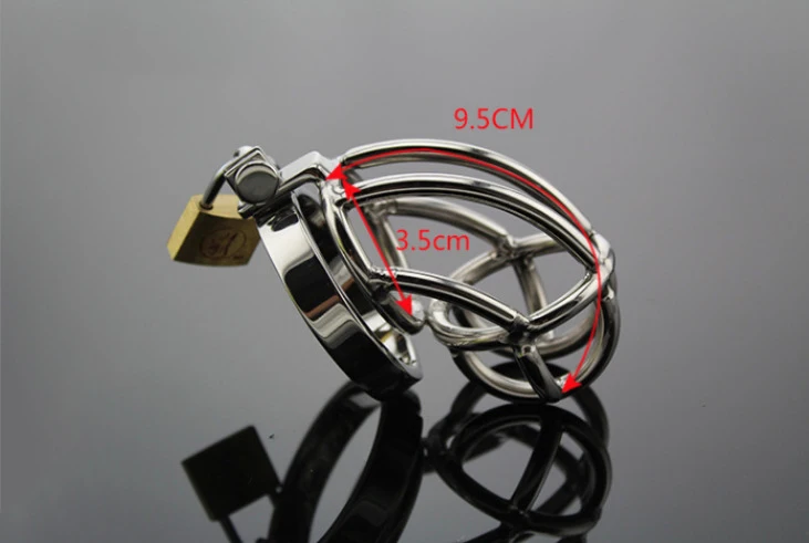 Stainless Steel Male Locks keyed padlocks Chastity locks