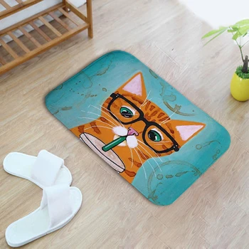 

Free Shipping New Fashion Bedroom Carpet Rectangle Mat Living Room Bathroom Kitchen Non-slip Mats Toilet Mat Carpet QLM002