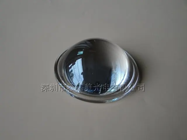 

Power LED lights lens ,Diameter 51mm optical glass lens, plano convex lens