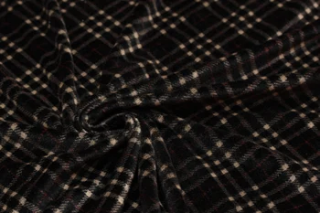 

LEO&LIN Plaid stripes Polyester style plush fabrics patchwork (1 meter)