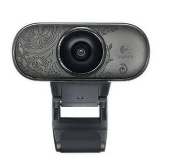 Newest Logitech C210 Webcam with Microphone, auto focusing