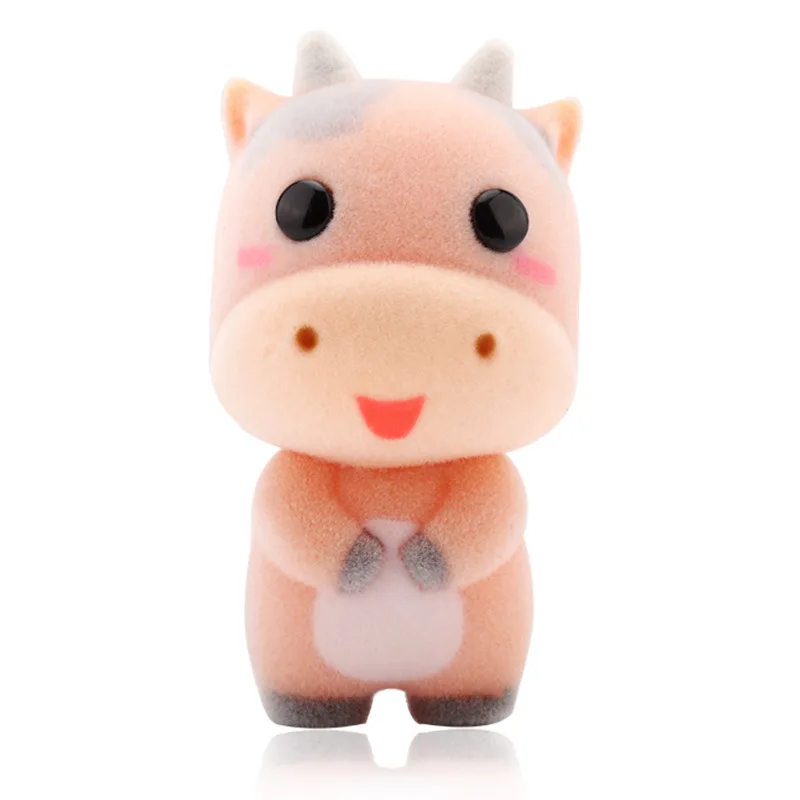 

Cattle Animal Figures Chinese Zodiac Animal Doll Toys Decor Action Figure Educational Doll For Child Whoelsale Animal Toys