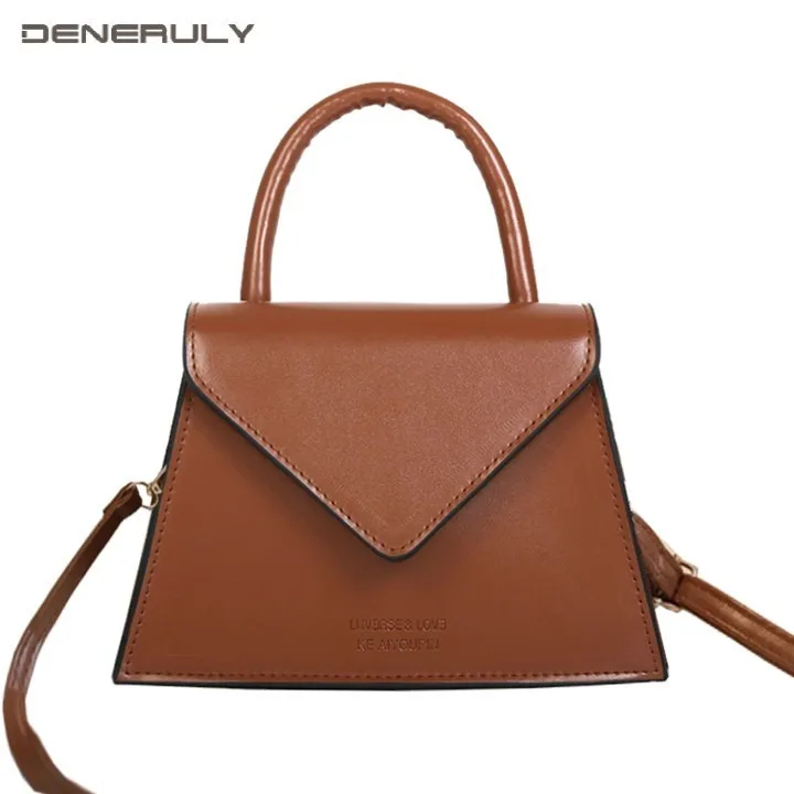 

2019 Luxury Leather bags Women Handbags Designer Small Saddle Vintage Shoulder Bag Girls Tas Wanita Sac Luxe Ladies Fashion Bags