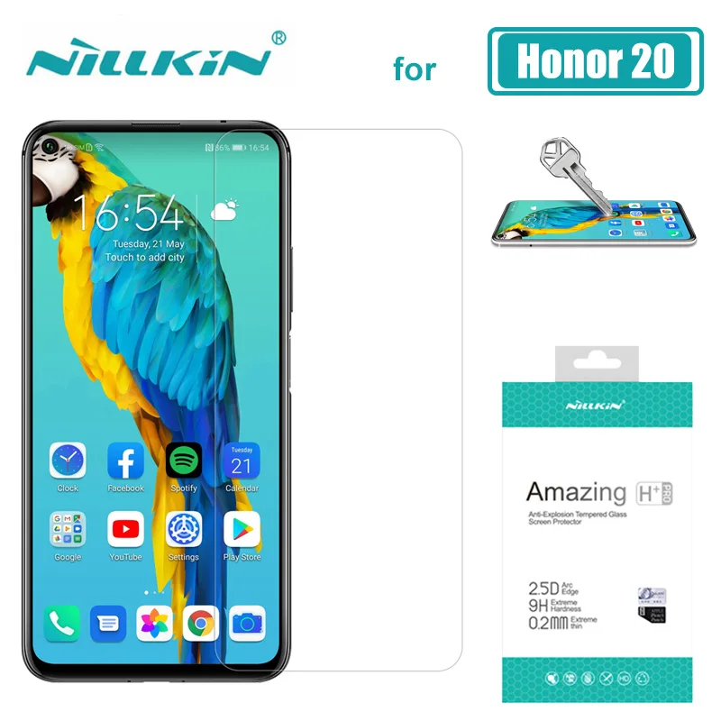Защитное стекло Nillkin H + Pro для Huawei Honor 20 ультратонкое закаленное | Мобильные