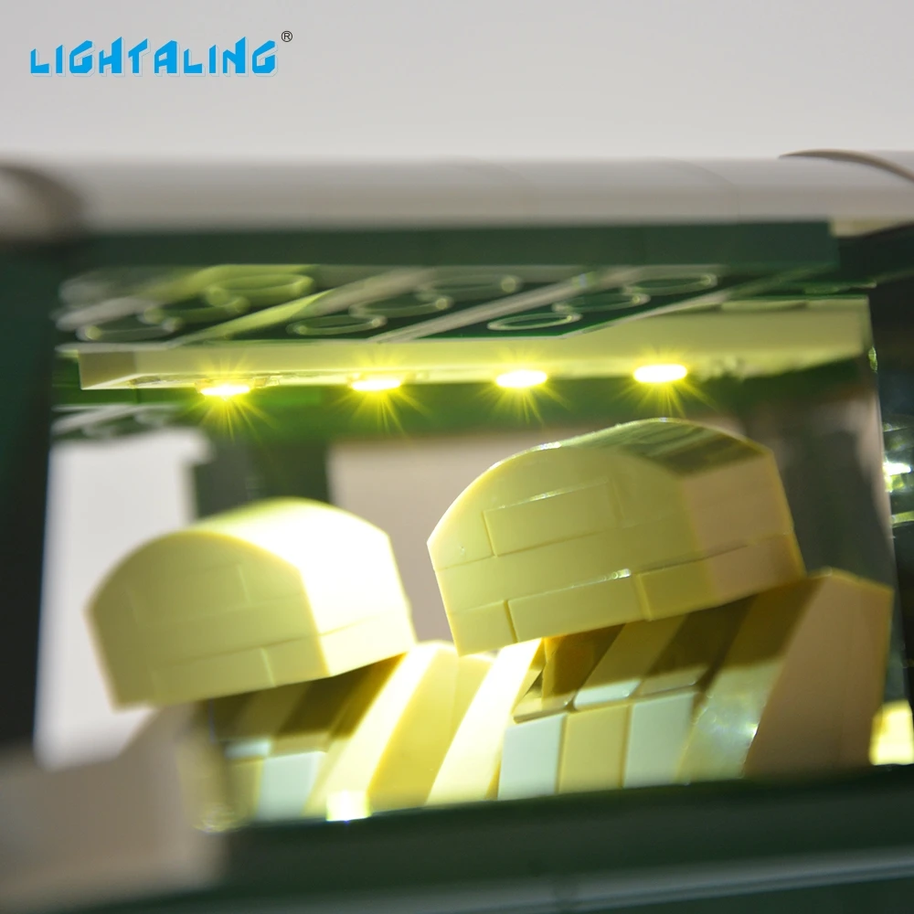 Осветительный светодиодный свет набор для Creator Mini Cooper строительный блок лампы комплект совместим с 10242 и 21002
