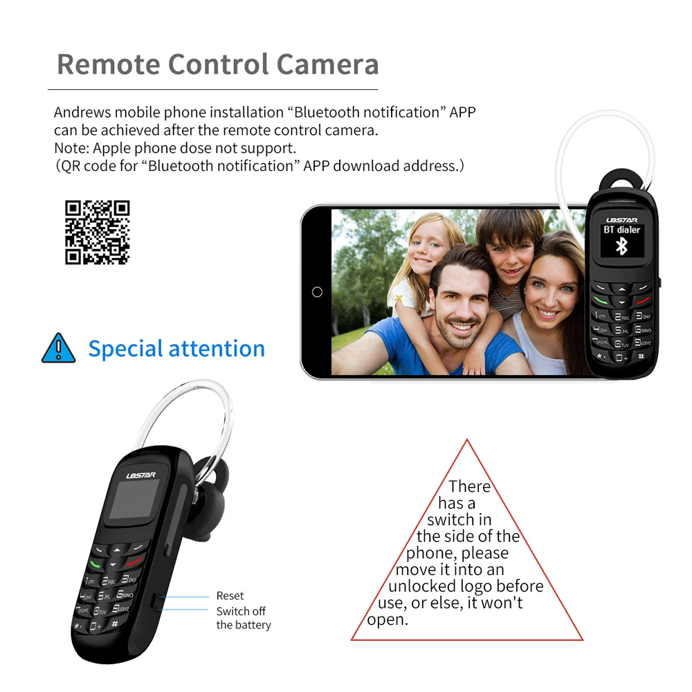 Мини наушники для телефона стереонаушники Bluetooth BT дозатор GT star BM50 белый список