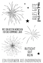 German Alles gute Transparent Clear Silicone Stamp/Seal for DIY scrapbooking/photo album Decorative clear stamp