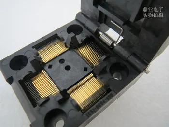 

Original YAMAICHI IC Test Seat IC51-0804-808-14 Burning Programmer LQFP80 Socket Adapter
