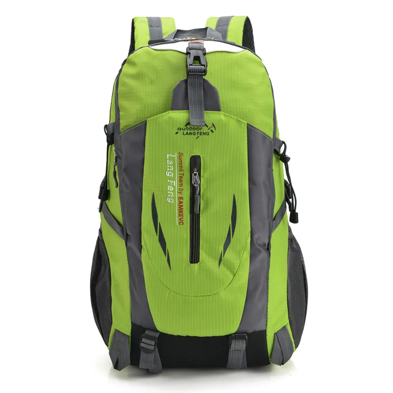 Модный рюкзак для студентов, школьные сумки, нейлоновые водонепроницаемые сумки для альпинизма, рюкзаки, сумка для ноутбука, вместительная Повседневная дорожная сумка - Цвет: green