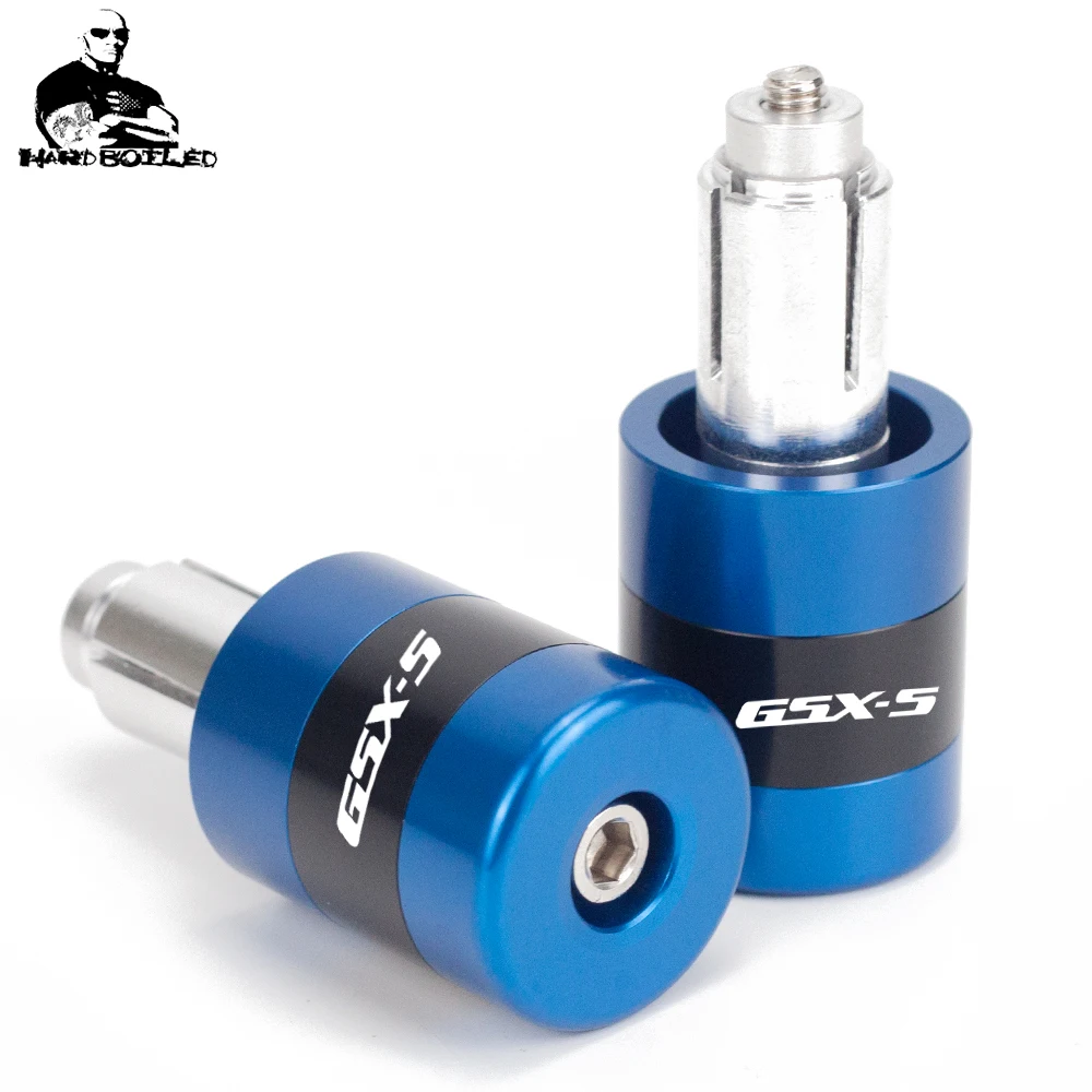 

Motorcycle 7/8" 22MM Handlebar Hand Grips Handle Bar End Cap For SUZUKI GSXS GSX-S 125 150 750 1000 F ABS GSXS750 GSXS1000