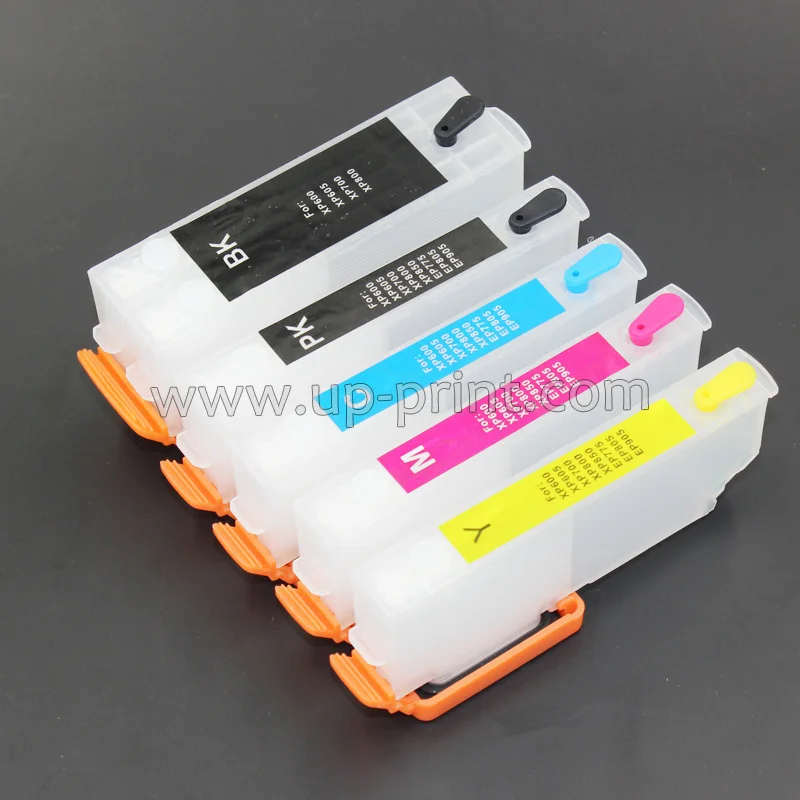 5pcs 26 26XL T2621 273 refillable ink cartridge for epson XP-600 XP-605 XP-700 XP-800 XP520 XP620 XP625 with ARC chip | Компьютеры и