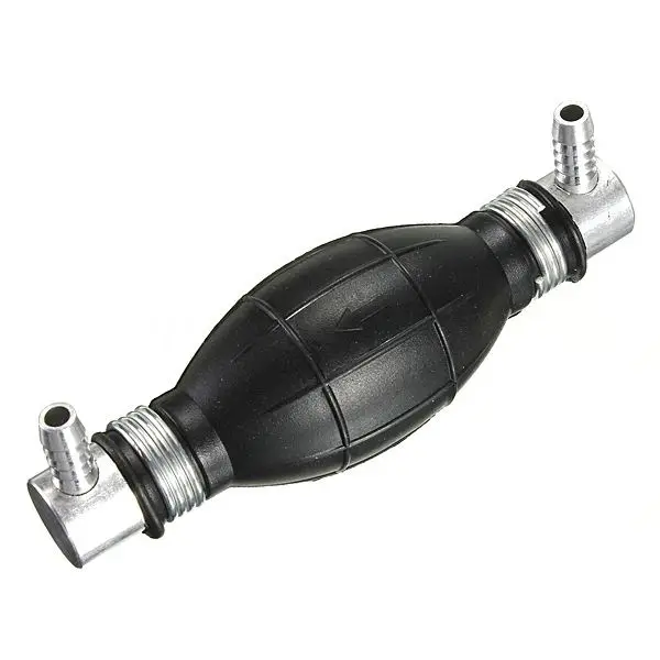 8mm Fuel Primer Bulb Hand Pump Petrol crude oil Inline Filter Non
