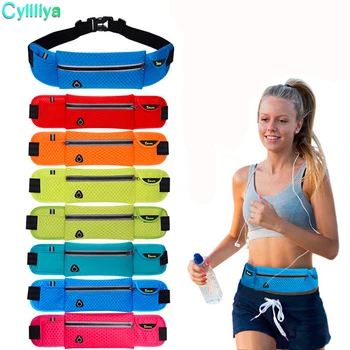 

50pcsFashion Outdoor Men Women Waist Pack phone Bag Unisex Sport Running Nylon Waistband for accessory men Small Travel Belt Bag