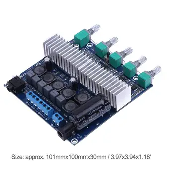 

Tpa3116 Subwoofer Amplifier Board 2.1 Channel High Power Bluetooth 4.2 Audio Amplifier Board Dc12V-24V 2x50W+100W