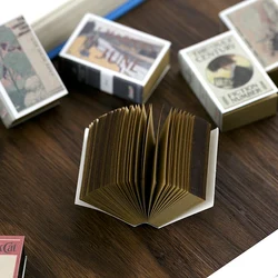 122 Sheets Retro Matchbox Journal Memo Notepad Paper Notebook Mini Pocket Diary