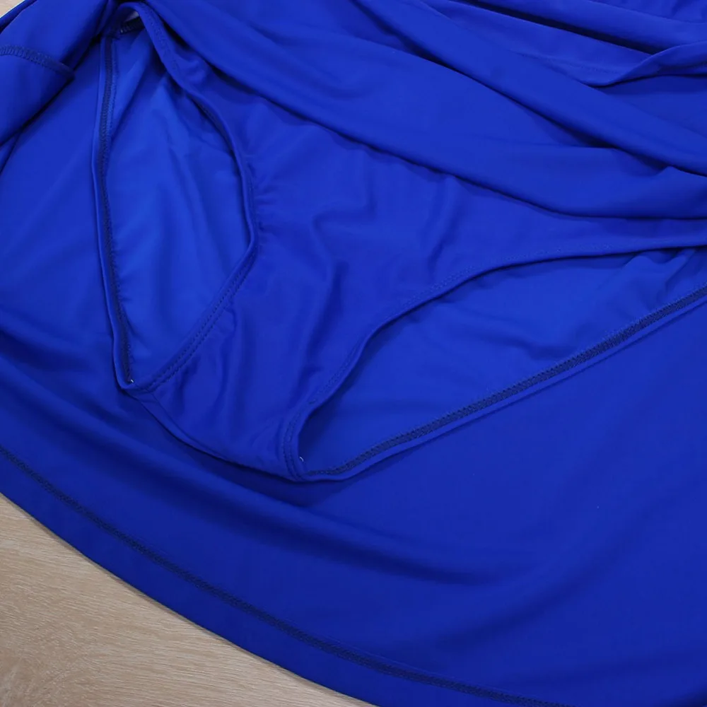 “ Empurrar para Cima Swimsuit Swimwear Tankini Plus Size