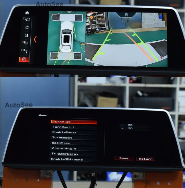 После 2016 года для BMW EVO system 1 2 3 4 X1 X3 X4 X5 X6 528 530 объемный обзор 360 градусов камера 3D