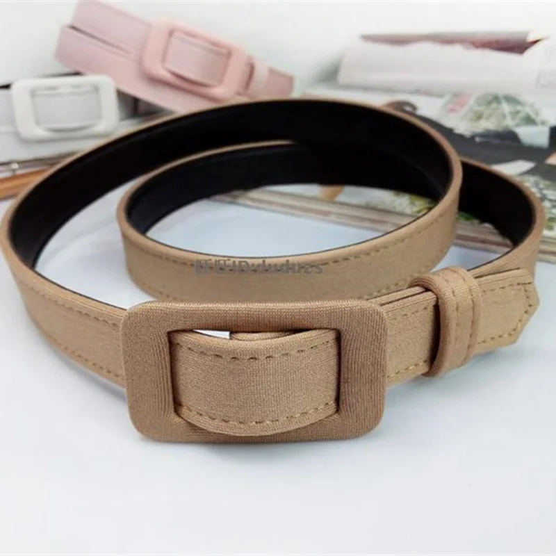 Женский однотонный ремень 102x2 см 200 405|thin belt|belt blackdress belt |