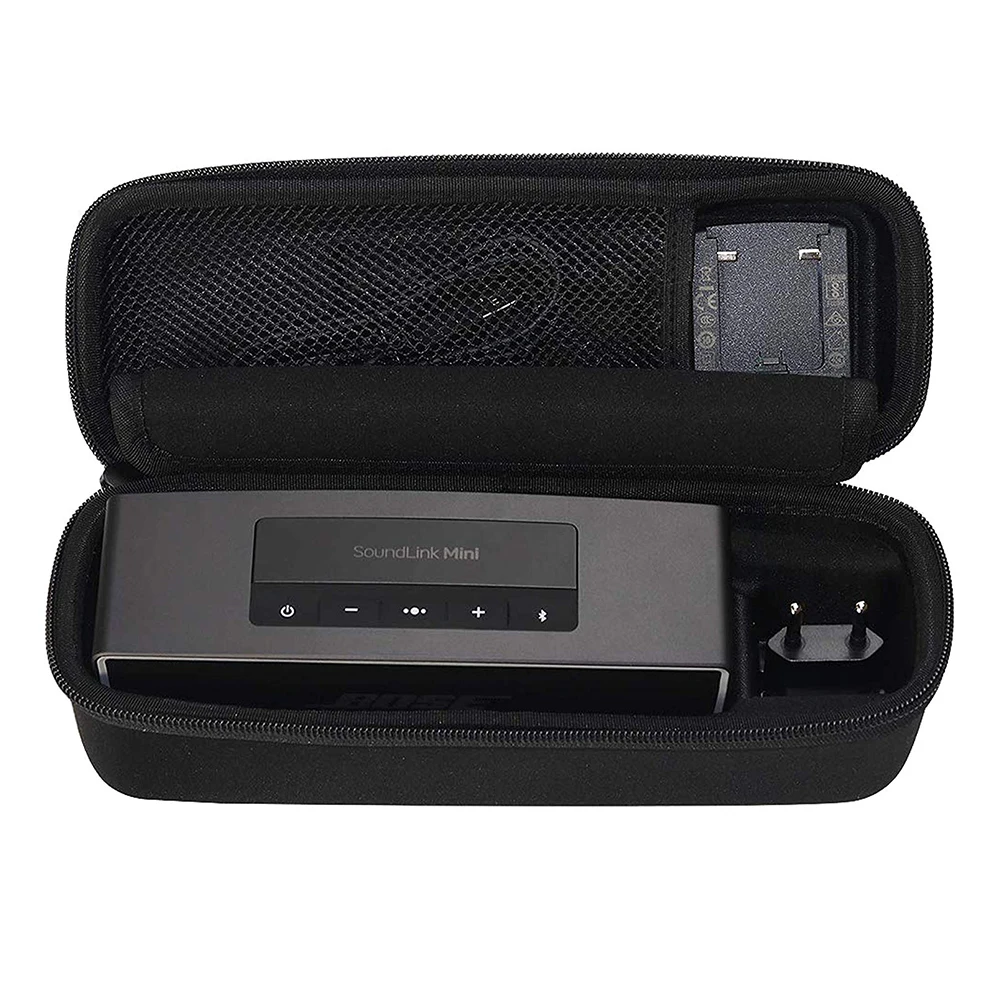 Жесткий чехол дорожная сумка для Bose Soundlink Mini/Mini 2 Bluetooth портативный беспроводной динамик-подходит для настенного зарядного устройства, зарядная подставка
