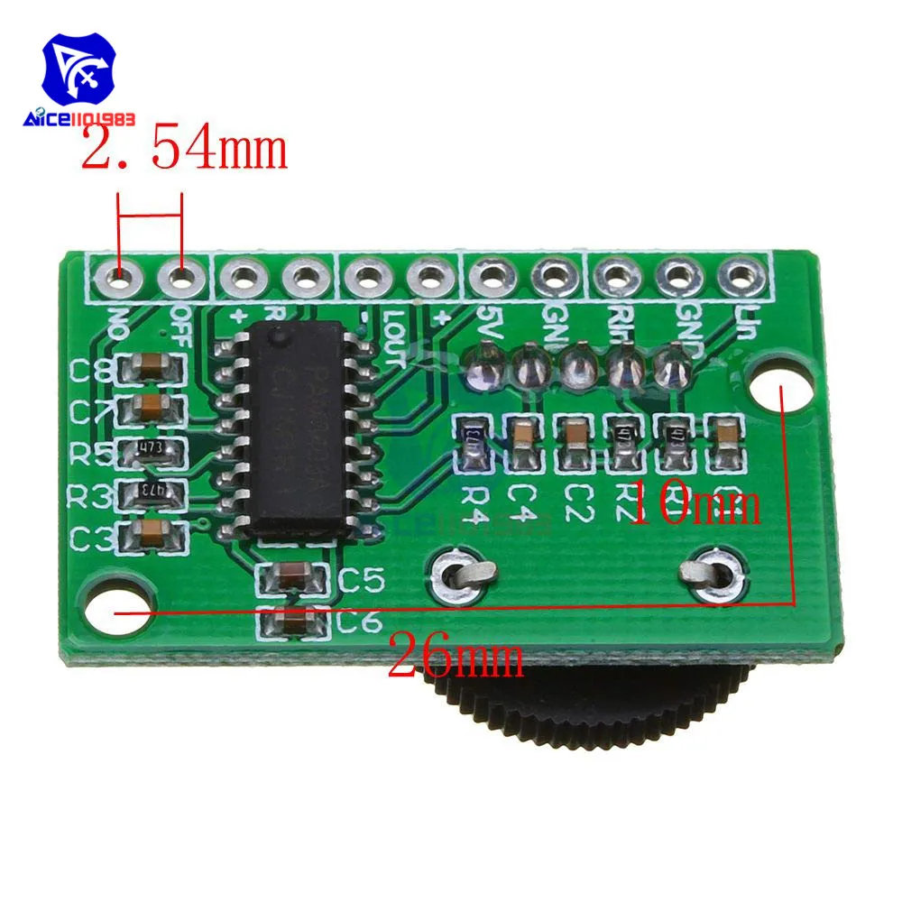 PAM8403 Класс D DC 5 В 2 канала микро USB цифровой аудио усилитель плата модуль 2* 3W регулятор громкости переключатель стерео усилитель доска