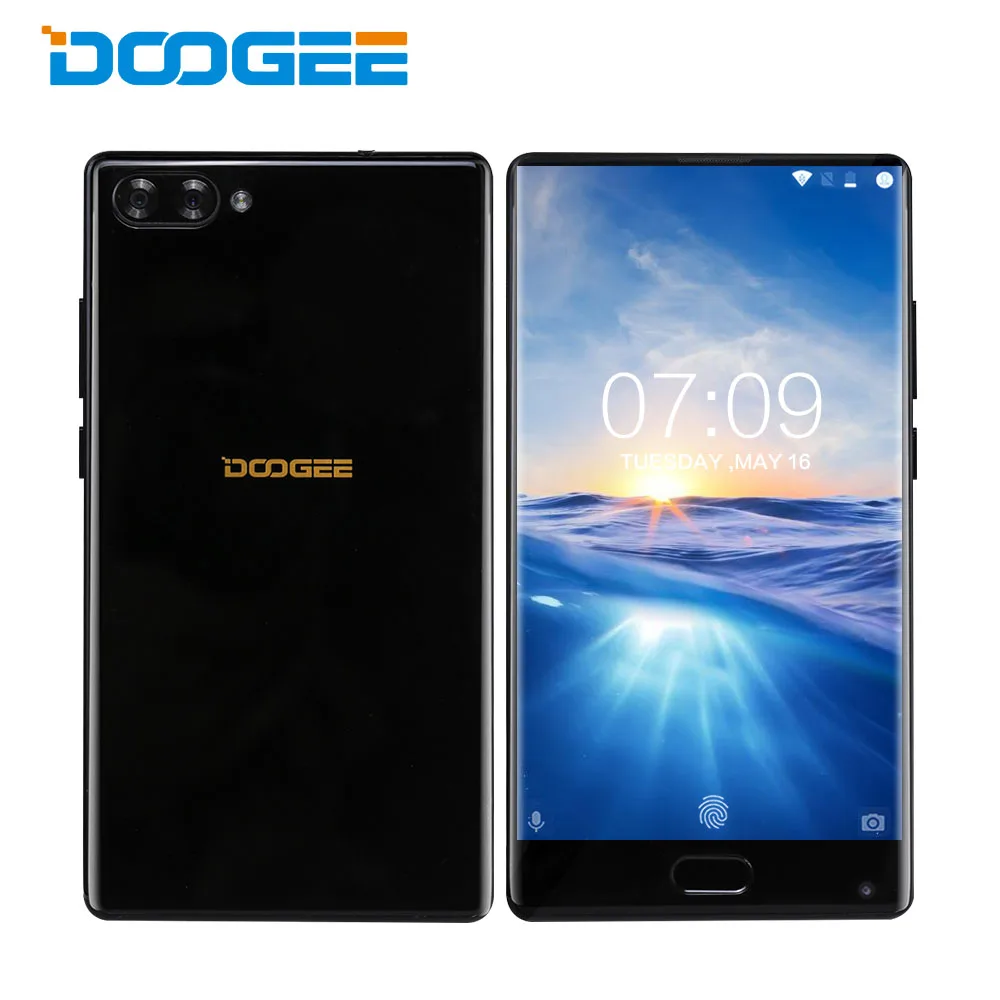 Оригинал DOOGEE MIX 5 &quotAndroid 7 0 смартфон 4 г 6 ГБ + 64 Helio P25 Octa Core 2 ГГц металлический корпус