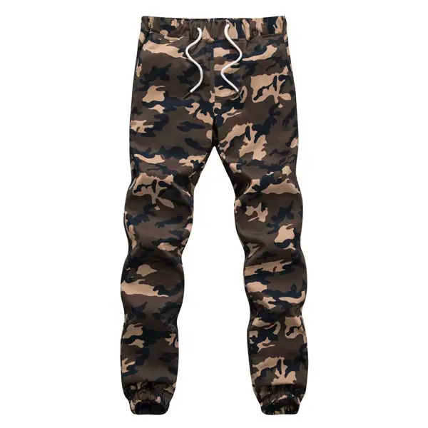 Vska Mens Outdoor Camouflage Army Oversize Harem Casual Pants 