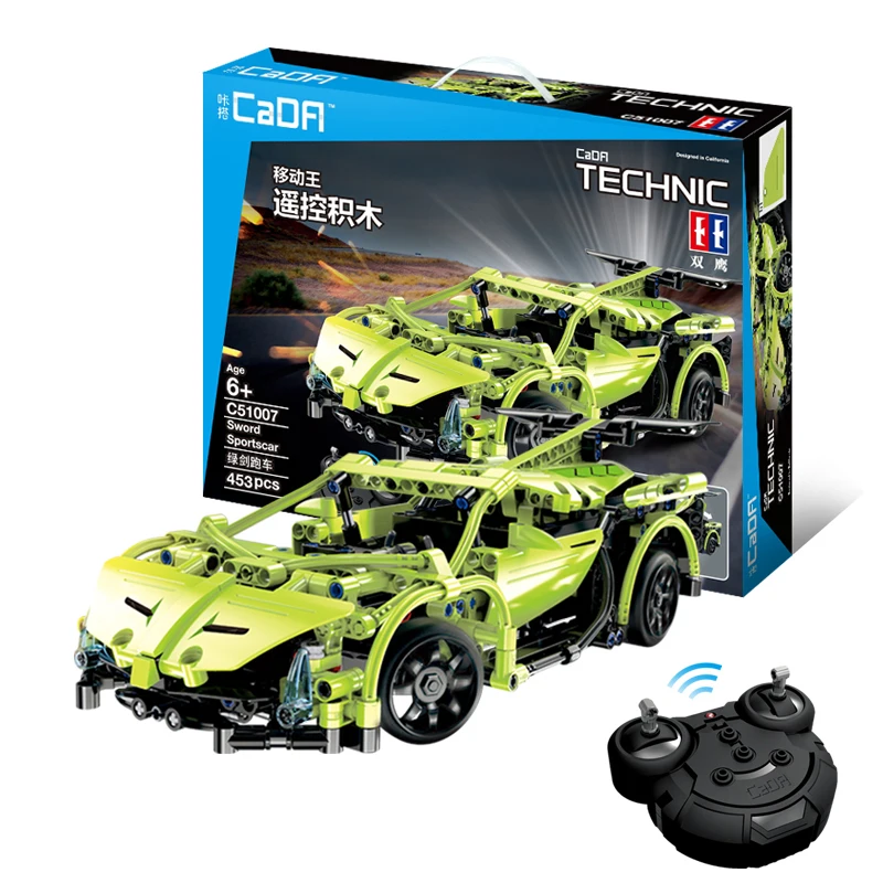 

Legoing Technic Series RC Building Block Brick Toy RC Remote Control Racing Car F1 Sportscar Racing Car Compatible Birthday Gift
