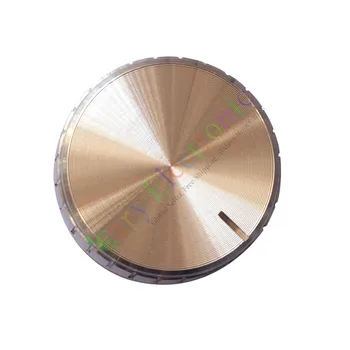 

Wholesale and retail 10pc 40mm Pedal Top skirted Silver knob Guitar tube Amp JAZZ BASS audio DIY part free shipping