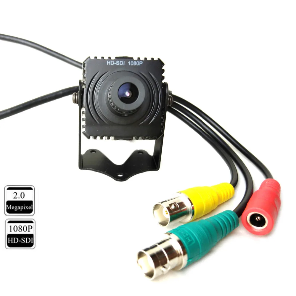 CCTV 2MP Full HD 1080P Digital SDI Security Camera Mini Box with 3.6mm