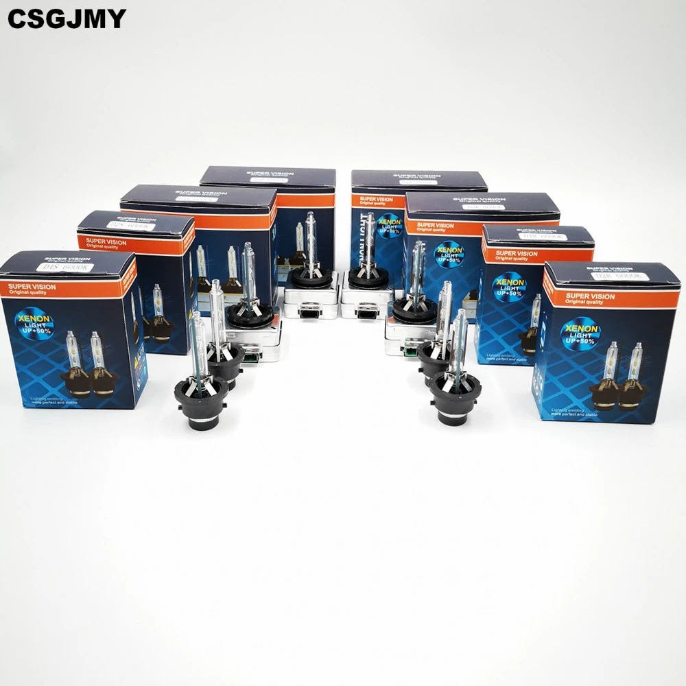 CSGJMY 2 шт. D1S D2S D3S D4S HID лампы CBI HID ксенон лампа D1R D2R D3R D4R фары 4300 К 5000 К 6000 К 8000 К 10000 К