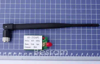 

Wireless TTL/232/UART transceiver transmitter Module 433MHz/868MHz/915MHz 2000m